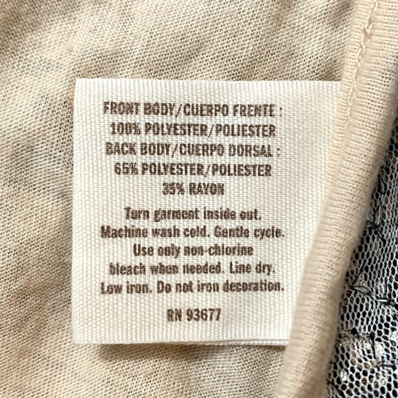 Decree gold sequined tank top- S - Picture 9 of 10